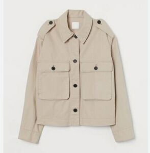 H&M Utility Button-Up Jacket